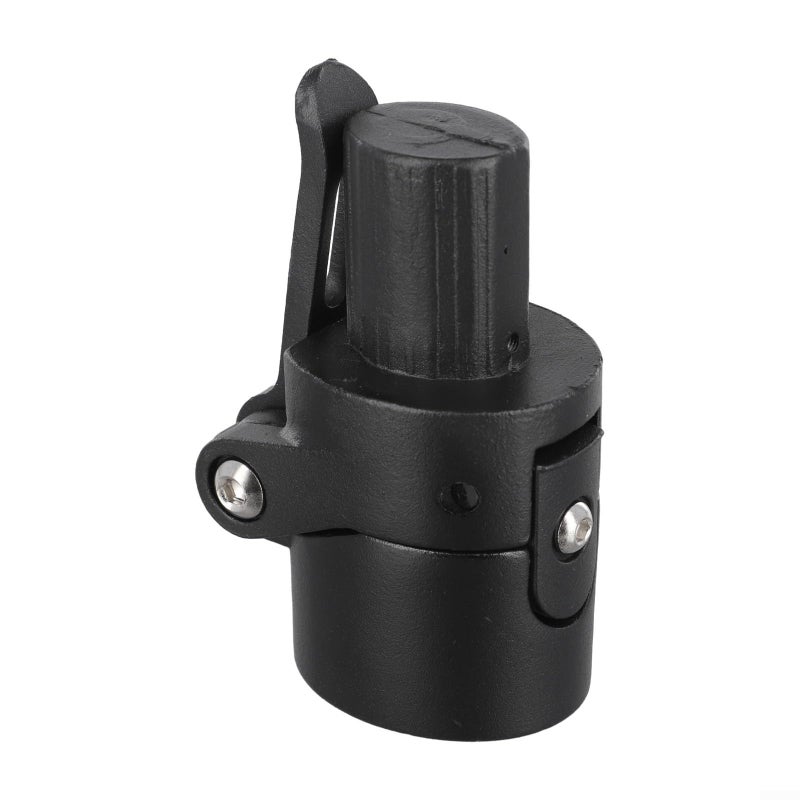 Aluminum Alloy Folding Base for Electric Scooter Lightweight Black Frame Connector - Image 2