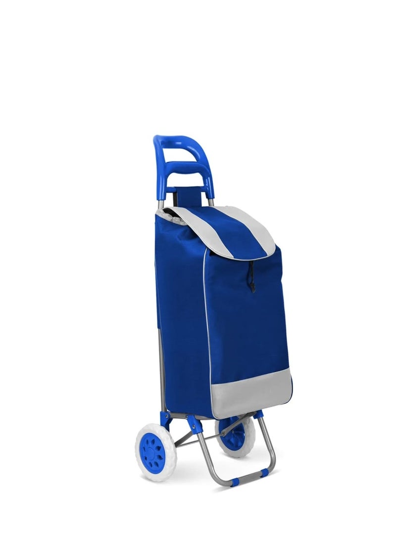 Blue shopping cart 20" inch  - Image 1
