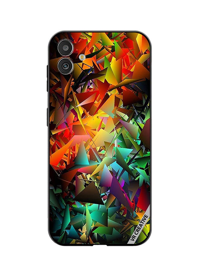 VR CREATIVE Protective Case Cover For Samsung Galaxy M13 5G Abstract Design Multicolour - Image 1