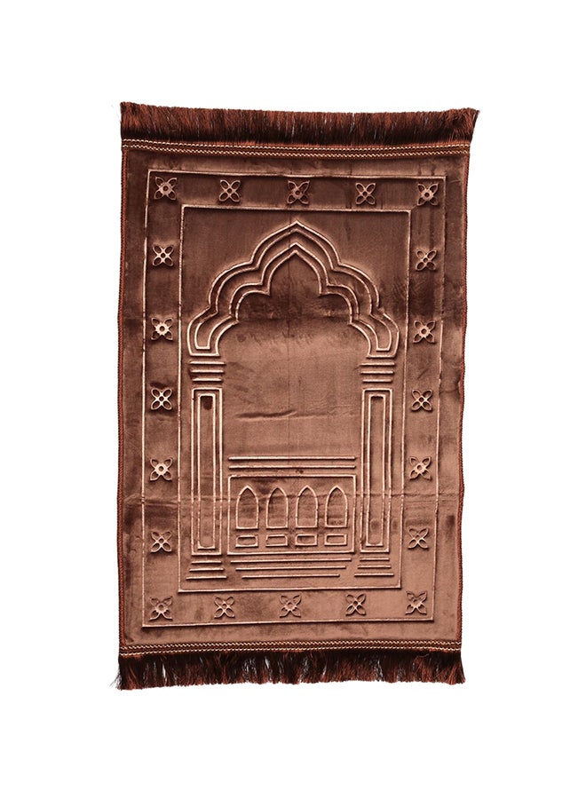 Rug Mat For Prayer Dark Brown