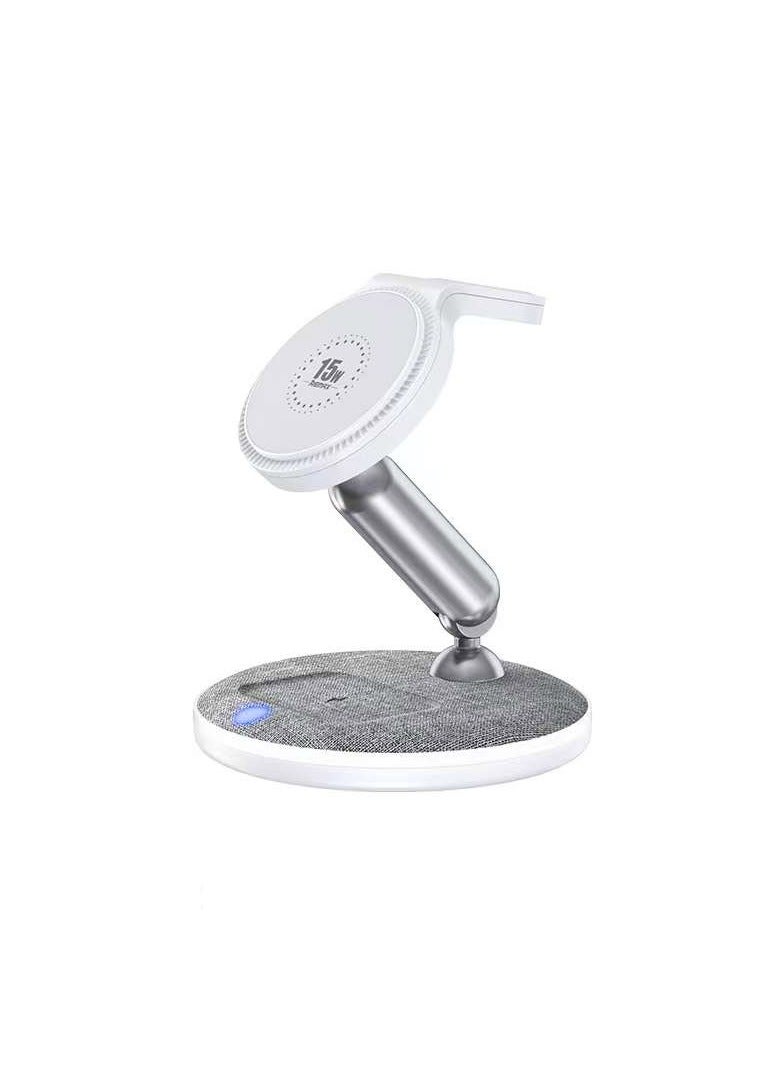 REMAX شاحن لاسلكي متعدد الوظائف 3 في 1 بقوة 22 واط من ريماكس RP-W90 - Image 2