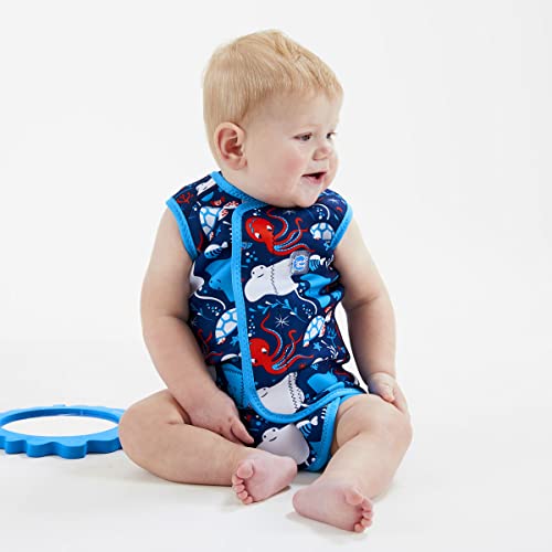 Splash About Baby Wrap Wetsuit, Under The Sea, 6-18 Months - Image 3
