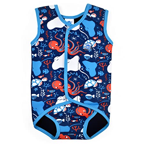 Splash About Baby Wrap Wetsuit, Under The Sea, 6-18 Months - Image 1