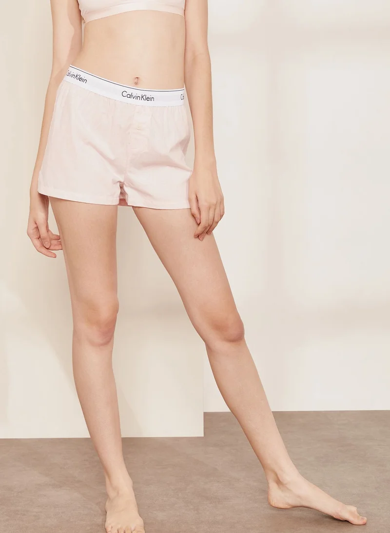 CALVIN KLEIN Logo Band Shorts