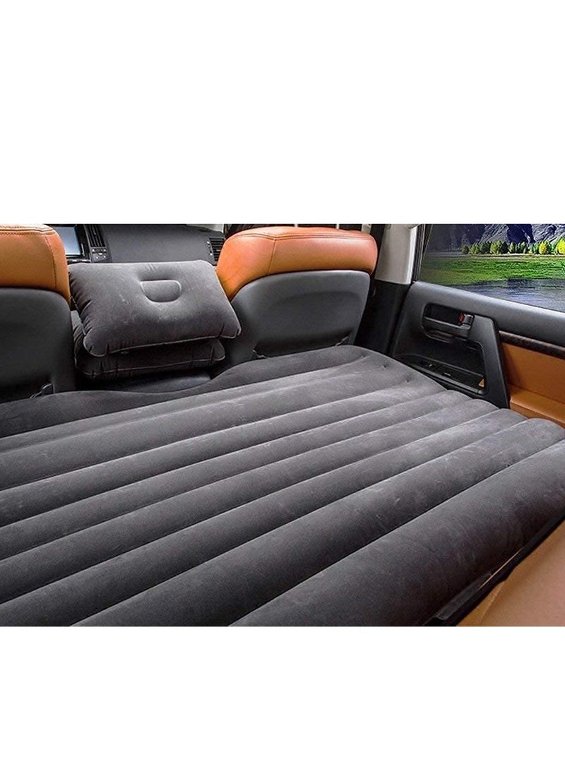 Arabest Car Travel Inflatable Mattress Air Bed Cushion Camping Universal Suv Extended Air Couch With Two Air Pillows (Black)  - Image 5