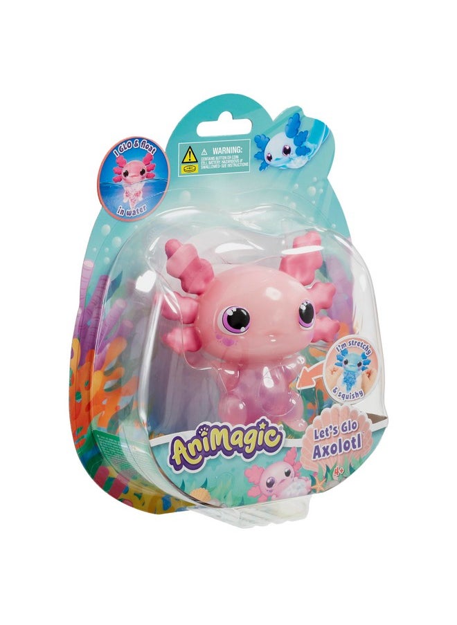 Goliath Goliath Animagic Let's Glo Axolotl Pink  - Image 4