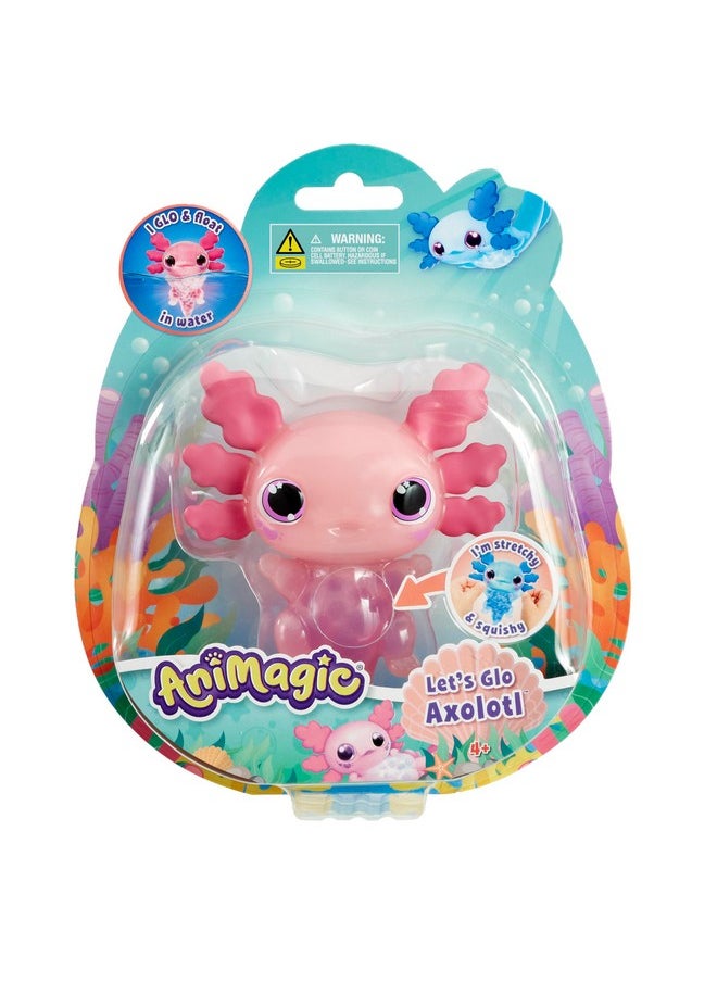 Goliath Goliath Animagic Let's Glo Axolotl Pink  - Image 1
