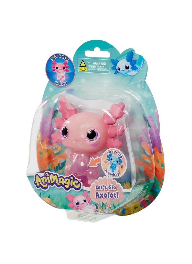 Goliath Goliath Animagic Let's Glo Axolotl Pink  - Image 5