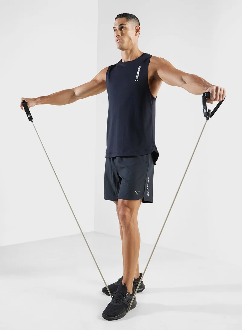 SQUATWOLF  Warrior Cut Off Stringer Tank for Men | Best Price UAE