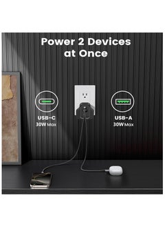 BESTIS Wall Charger 30W GaN USB-C PD3.0 QC4.0 - Dual Port Fast Charger for iPhone 16 Pro/Xiaomi 15 Ultra/Samsung S25  - Image 4