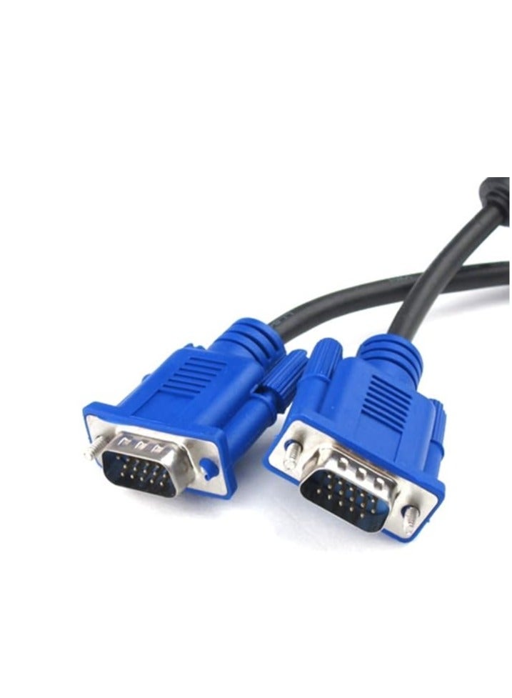 VGA Cable Male to Male 1.5m - Image 1