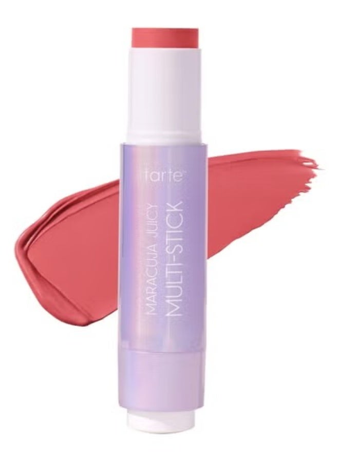 Tarte Cosmetics Tarte Maracuja Multi Stick Firecracker Coral 0.3 oz Cream Blush & Lip Tint with Hyaluronic Acid - Image 1