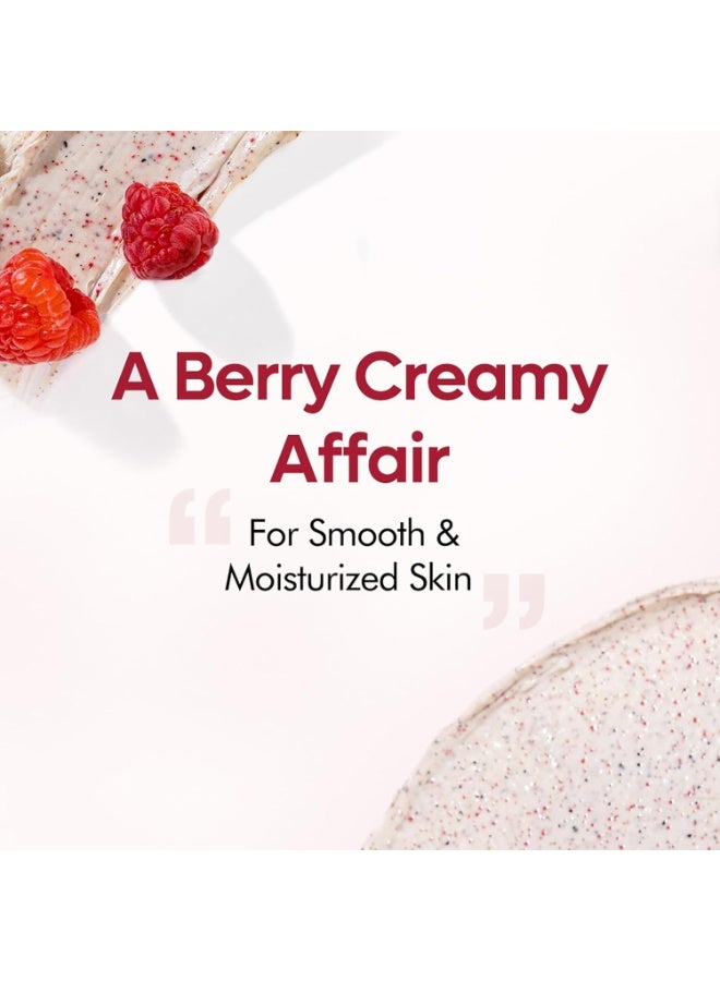 mCaffeine Berries & Coffee Body Scrub for Tan Removal | Creamy Body Scrub for Dry Skin | Exfoliating Scrub for Body for both Women and Men - 200gm - Image 4