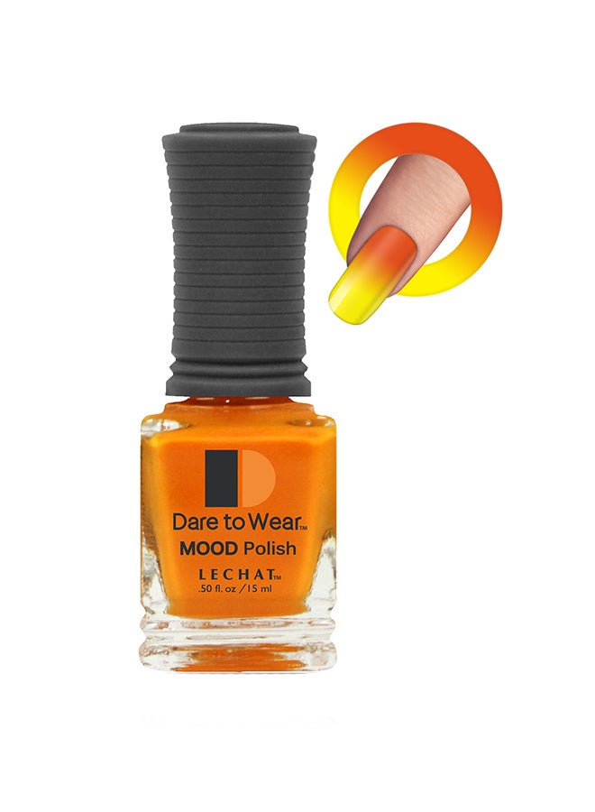 Lechat Color Changing Nail Polish 15ml Glossy Super Shine Nail Lacquer 15ml Fast Dry Long Lasting Nail Enamel Temperature Change Mood Color Polish Nail Art No Need UV LED Lamp No curing Manicure Nail Paint - Image 1