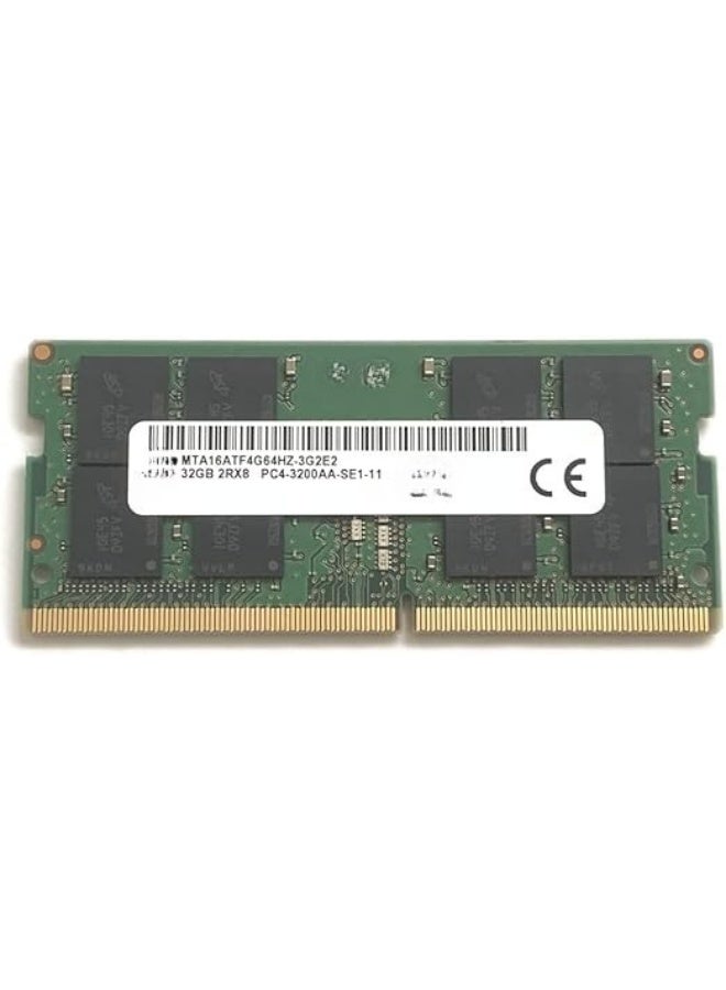 ذاكرة رام 32 جيجابايت DDR4 3200 MHz PC4 25600 2Rx8 للأنظمة مثل ديل، إتش بي، لينوفو وأنظمة أخرى - Image 1