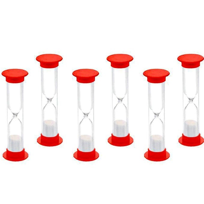SAND TIMER 1 MINUTE HOURGLASS TIMER SANDGLASS CLOCK FOR KIDS GAMES CLASSROOM HOME OFFICE KITCHEN DECORATION TIMERS THANKSGIVING HALLOWEEN CHRISTMAS NEW YEAR PARTY DECORATIONS PACK OF 10