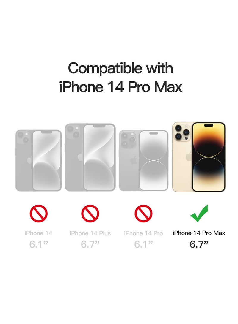 Jetech Electroplated Case for Iphone 14 Pro Max 6.7 Inch Camera Lens Full Protection Compatible With Magsafe Wireless Charging Shockproof Soft Tpu Phone Cover Gold - Image 2