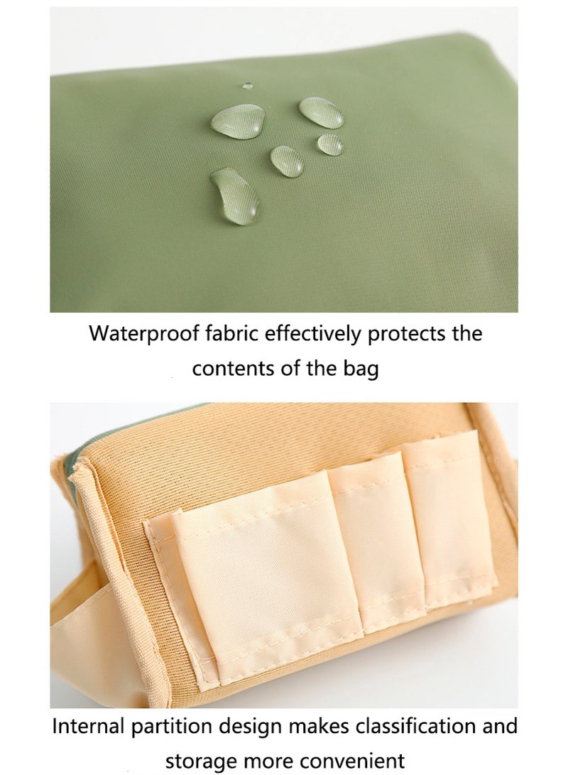 Small Makeup Bag For Purse, Makeup Pouch Small Cosmetic Bag Mini Portable Handbag For Women - Image 2