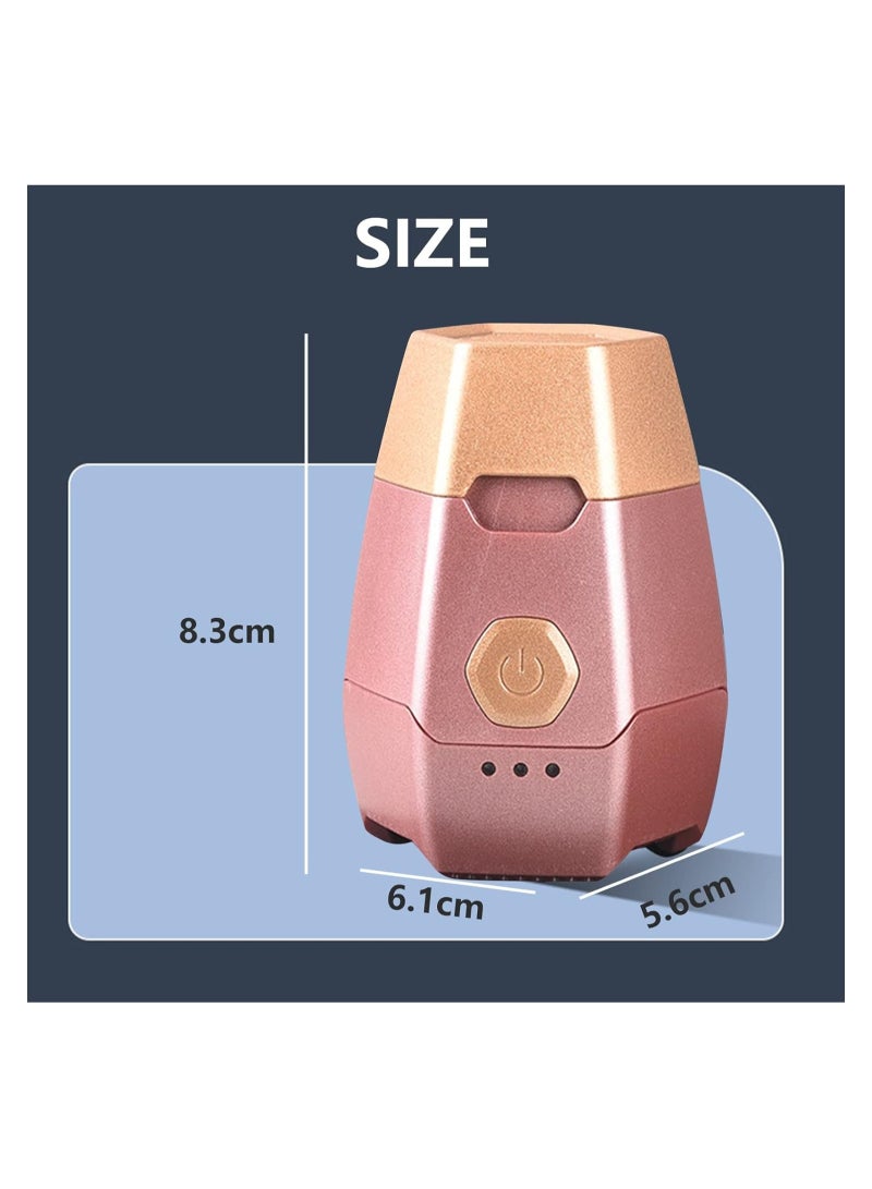 ELTRAZONE Mini Electric Incense Burner Bukhoor Car Incense Burner Dukhoon Bukhoor Aroma Diffuser Home Decor Gift for Home  Car (Gold) - Image 4