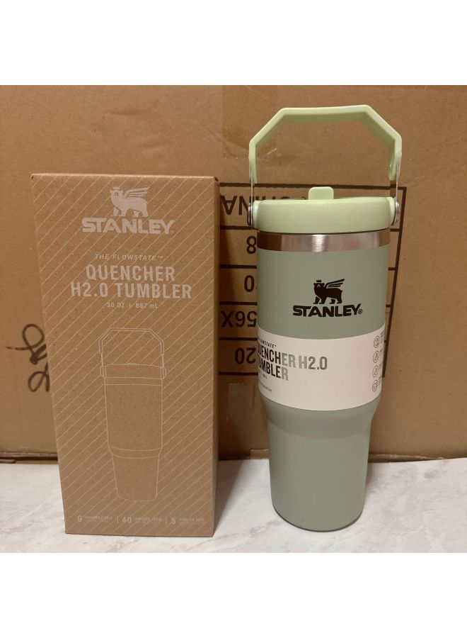 carry Cup Bay 30oz 887ml Stanley Stanley Thermal Insulation Straw Cup Carrying Cup 304 Stainless Steel Portable Outdoor Car Sports Cup