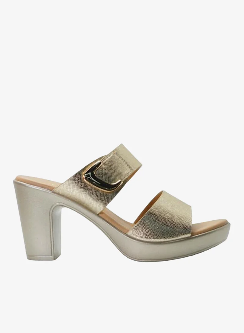 092-3084 Michelle Morgan Ladies High Heel Sandals 514RJ157 Gold