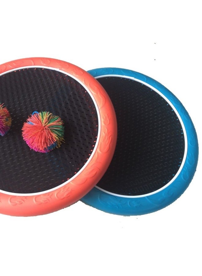 Pinball Tray Kindergarten Sensation Training Pinball Tray Children's Toss-up Pinball Loop Sports Multifunctional Frisbee-Color:2 Balls 2 Beats  - Image 3