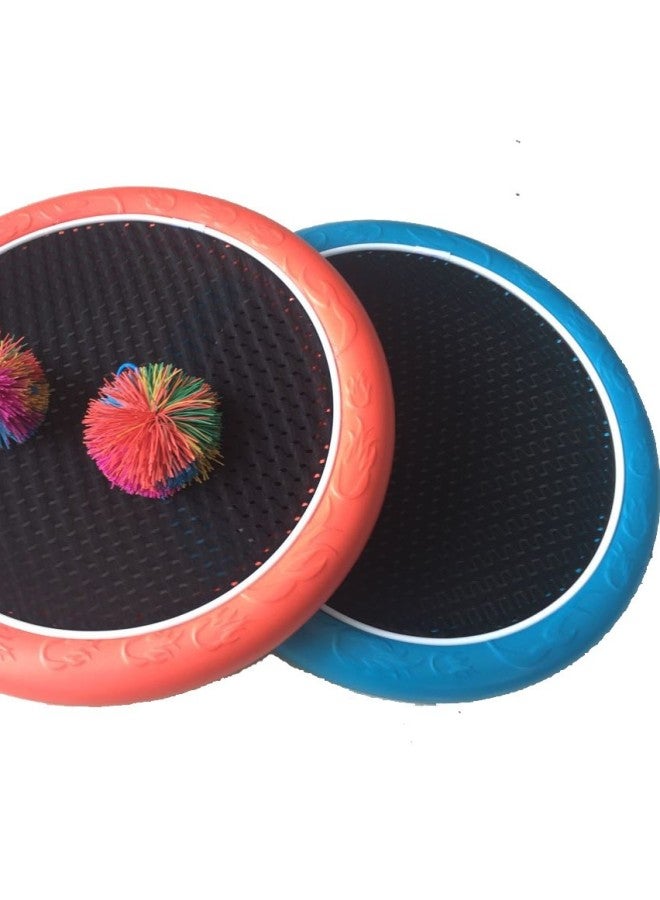 Pinball Tray Kindergarten Sensation Training Pinball Tray Children's Toss-up Pinball Loop Sports Multifunctional Frisbee-Color:2 Balls 2 Beats  - Image 4
