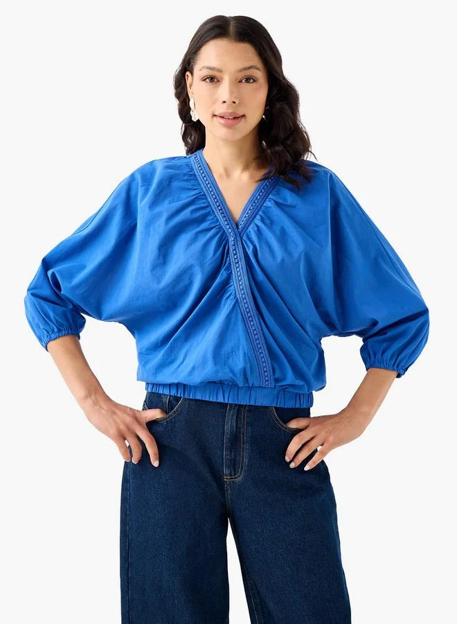 2Xtremz 2Xtremz Cotton Top with V-neck