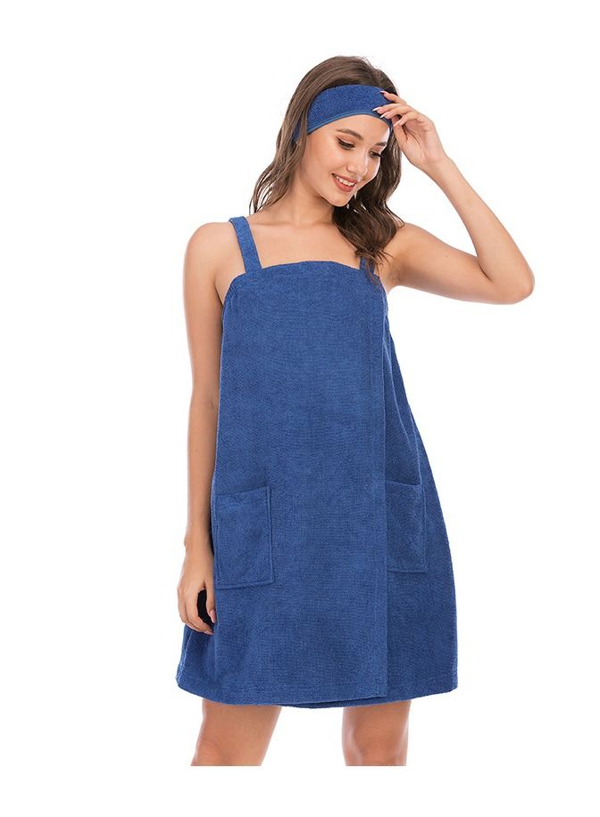 Summer New Home Clothes Bathrobe Absorbent Simple Bath Towel Comfortable Women's Pajamas