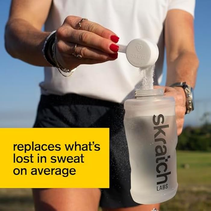 Skratch Labs Hydration Powder | Sport Drink Mix | Electrolytes Powder for Exercise, Endurance, and Performance | Strawberry Lemonade | 20 Servings | Non-GMO, Vegan, Kosher - Image 4