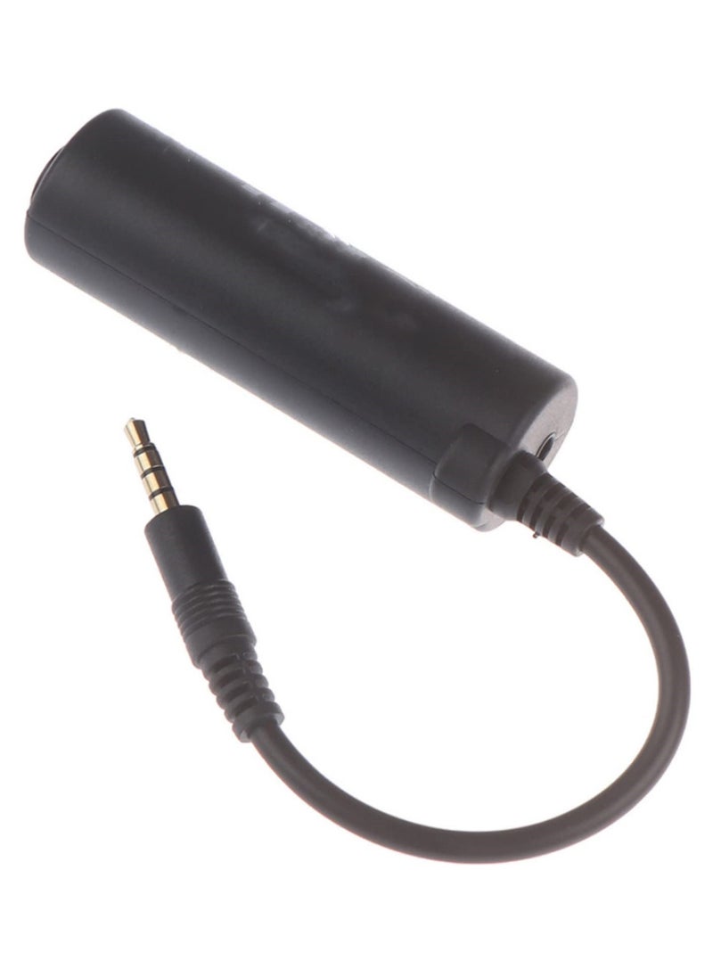 Generic Guitar Interface Adapter Guitar to Phone Converter for iPhone/iPad Guitar Audio Interface with Studio Sound Built-in Tuner Works with AmpliTube GarageBand iOS Apps (Not for Android)  - Image 1