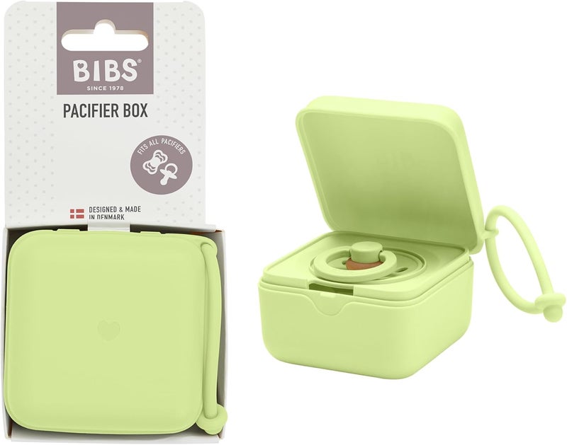 BIBS Pacifier Box - Matcha Green - Image 1