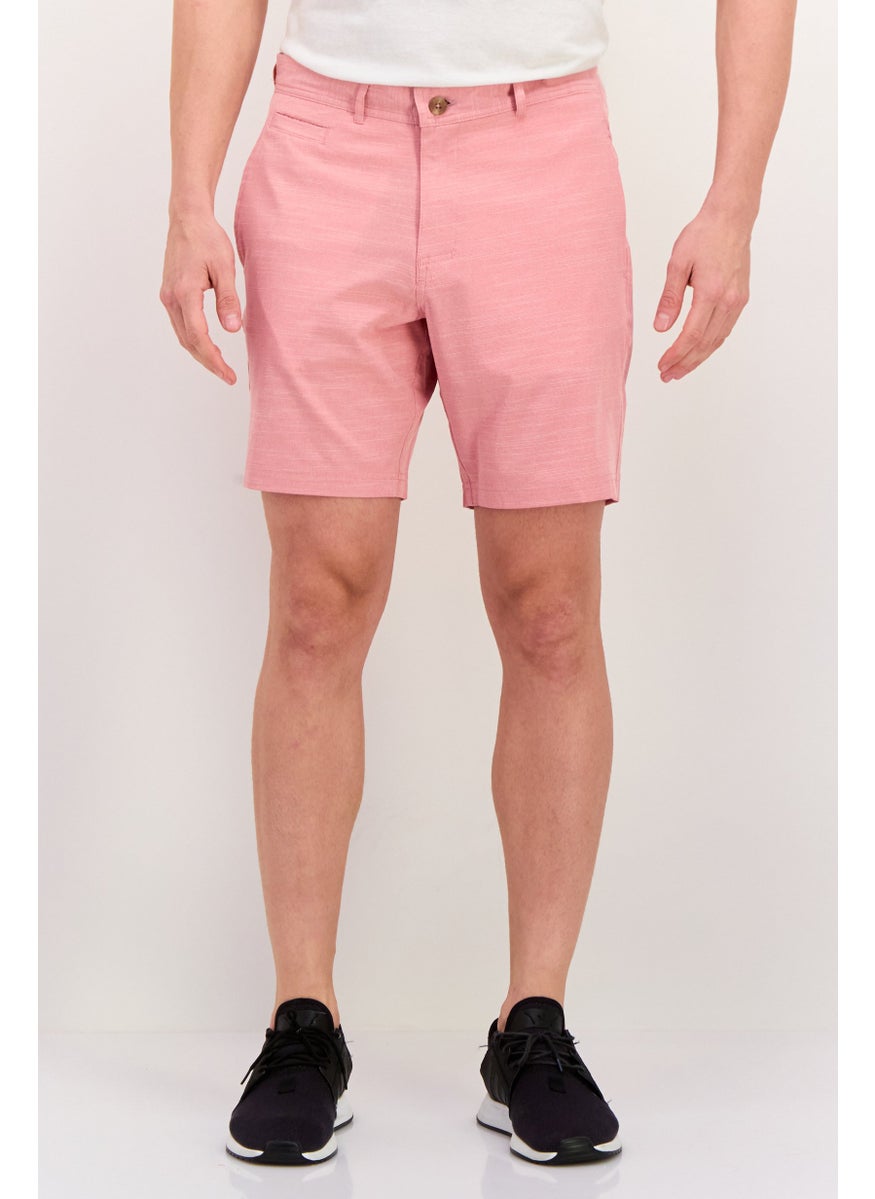 Tailorbyrd Men Performance Fit Outdoor Short, Heather Red  - Image 1