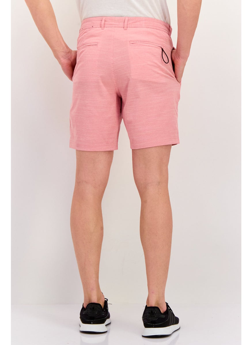 Tailorbyrd Men Performance Fit Outdoor Short, Heather Red  - Image 2