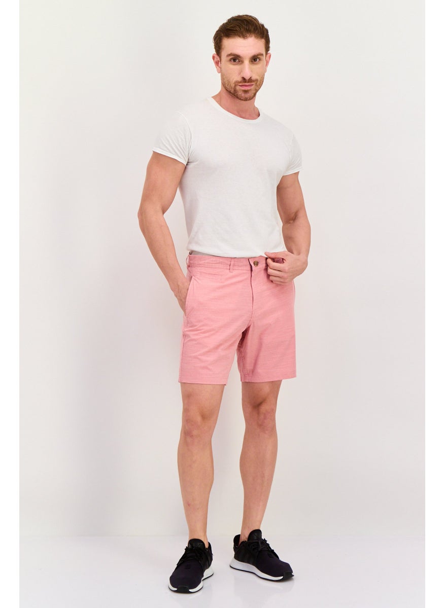 Tailorbyrd Men Performance Fit Outdoor Short, Heather Red  - Image 3