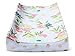 cloud island Cloud Island Plush Diaper Changing Pad Cover Floral and Gold Dots,Blue  - Image 2