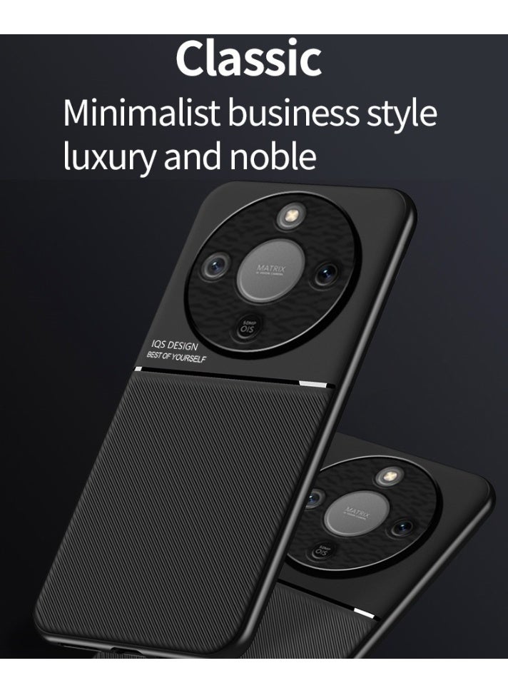 ICARLUS Case for Honor X9d 5G Magnetic Cover Moire Black - Image 2