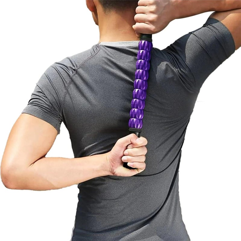 Bodylastics Deep Tissue Massage Roller Stick to Relieve Muscles Soreness, Cramping, Tightness for Legs, Back, Shoulder & Calf - Image 2