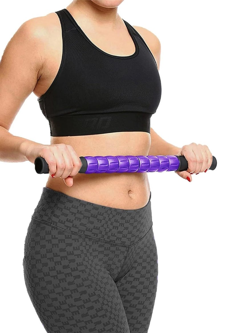 Bodylastics Deep Tissue Massage Roller Stick to Relieve Muscles Soreness, Cramping, Tightness for Legs, Back, Shoulder & Calf - Image 1