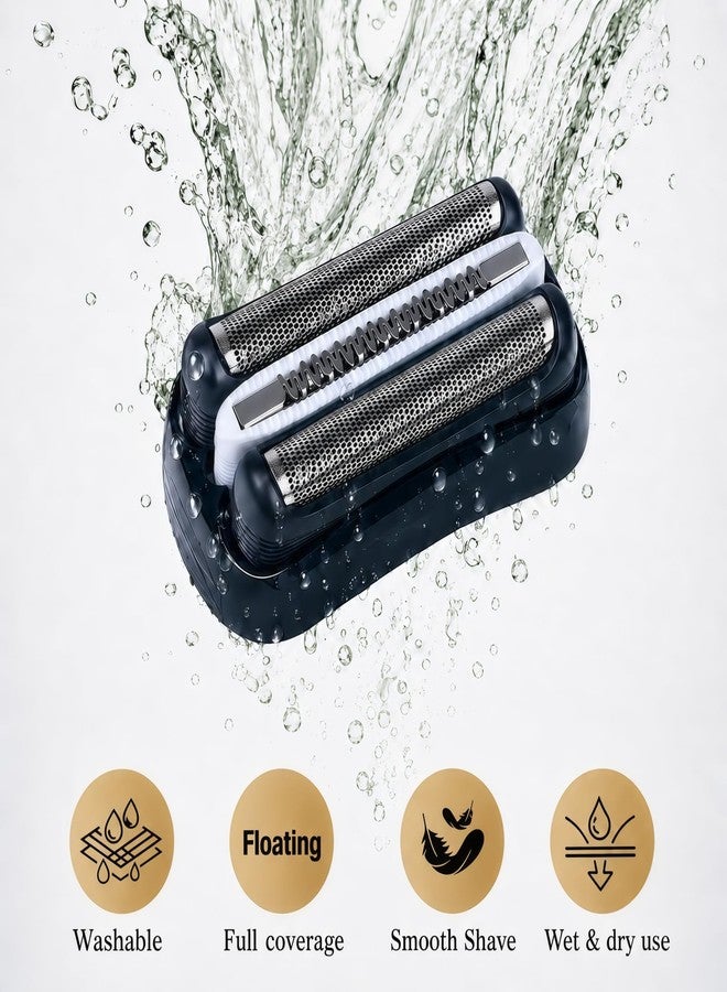 AIJALY Series 3 32B Replacement Heads Compatible with Braun S3 | 3010s 3040s 3090 - Image 5