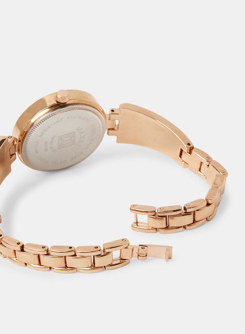 Maxel Women's Embellished Analog Wrist Watches MX53 - 28mm - Image 3