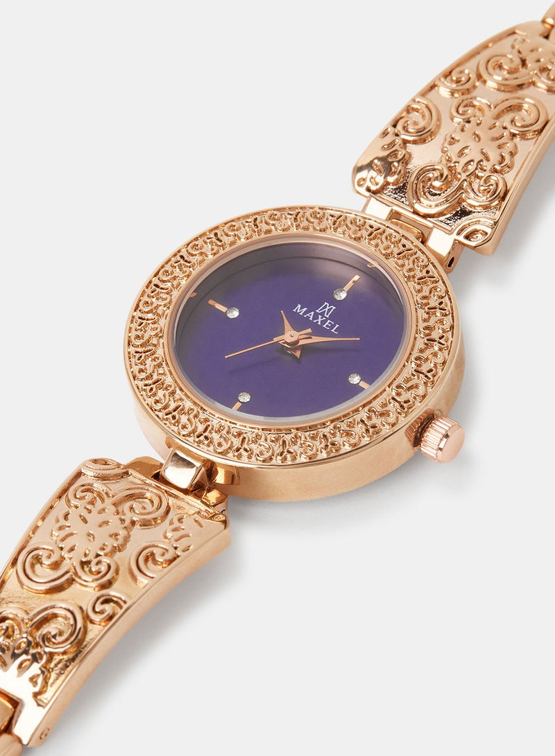 Maxel Women's Embellished Analog Wrist Watches MX53 - 28mm - Image 2