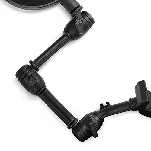 Gravity Microphone Arm MA 3D A POP 1 3D Adjustable Microphone Arm with Pop Filter for Recording and Streaming black - Image 1