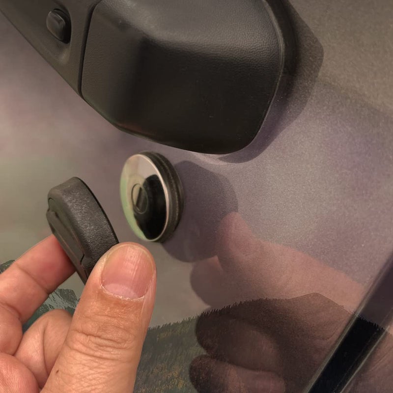 AZUTO Keyhole Covers for Jeep Wrangler (JL) / Gladiator (JT) 2018-2026 Door Security Accessories Keyhole Protection Item - Image 4