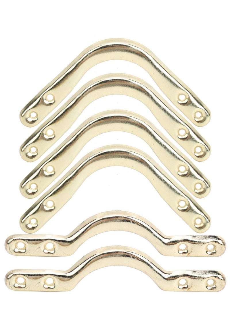 Excefore Billiard Pocket Bracket, 6 Pcs 4in Pool Table Corner Pocket Brackets Accessories For Billiards Web Net Bags  - Image 5