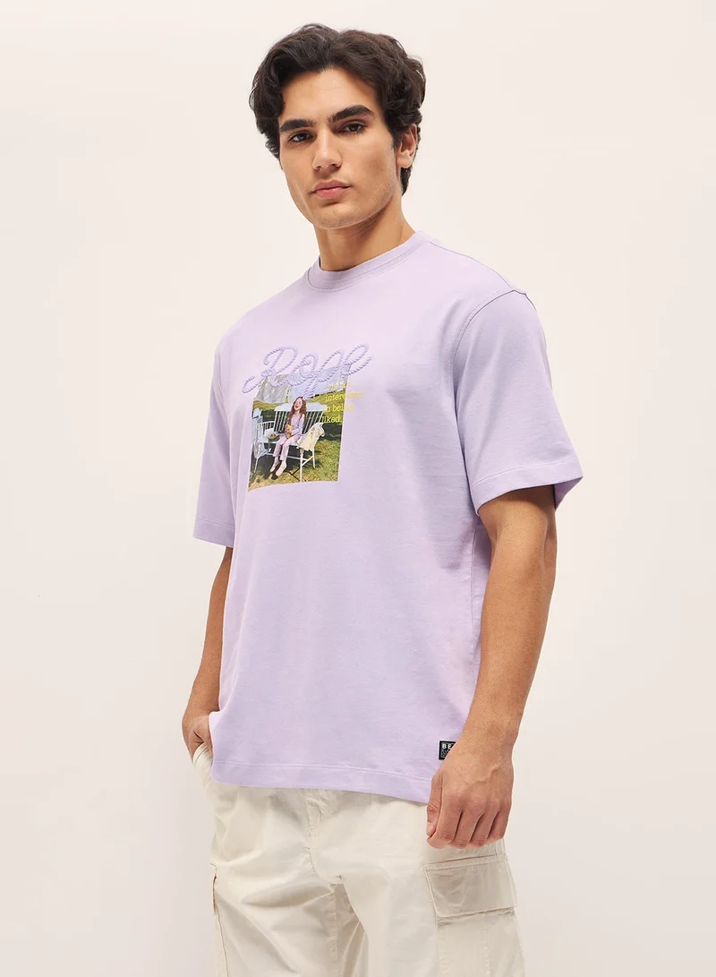 THE BEAR HOUSE Men’s Cotton T-Shirt – Soft, Breathable & Comfortable, Perfect for Casual Wear, Ideal for Everyday & Summer Wear