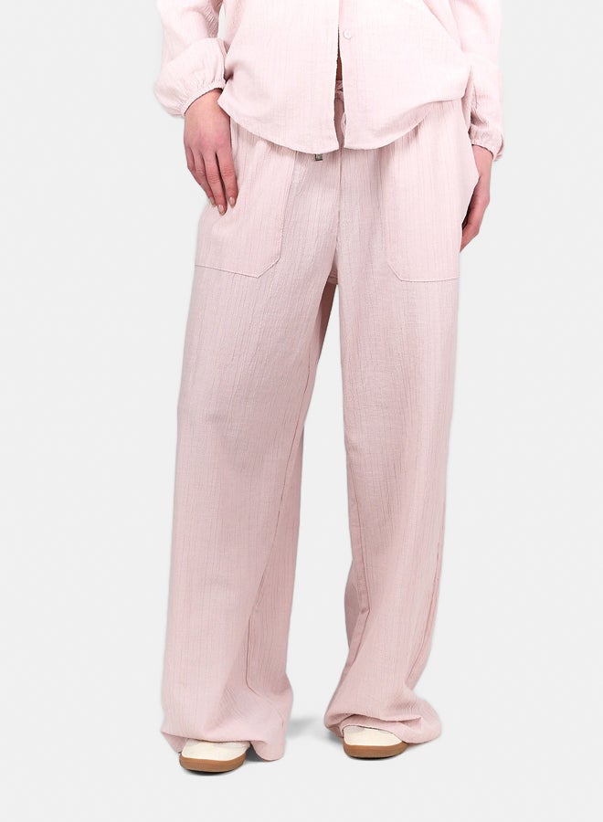 Clue Self Pattern Tencel Pants - Image 3