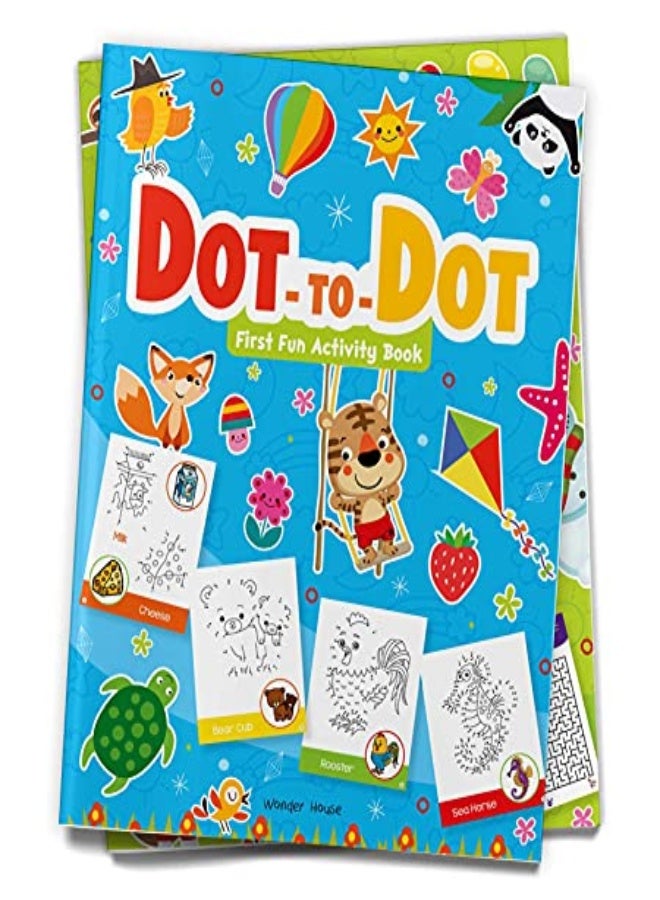 Dot To Dot First Fun Activity Books For Kids by Wonder House Books Paperback Wonder House Books