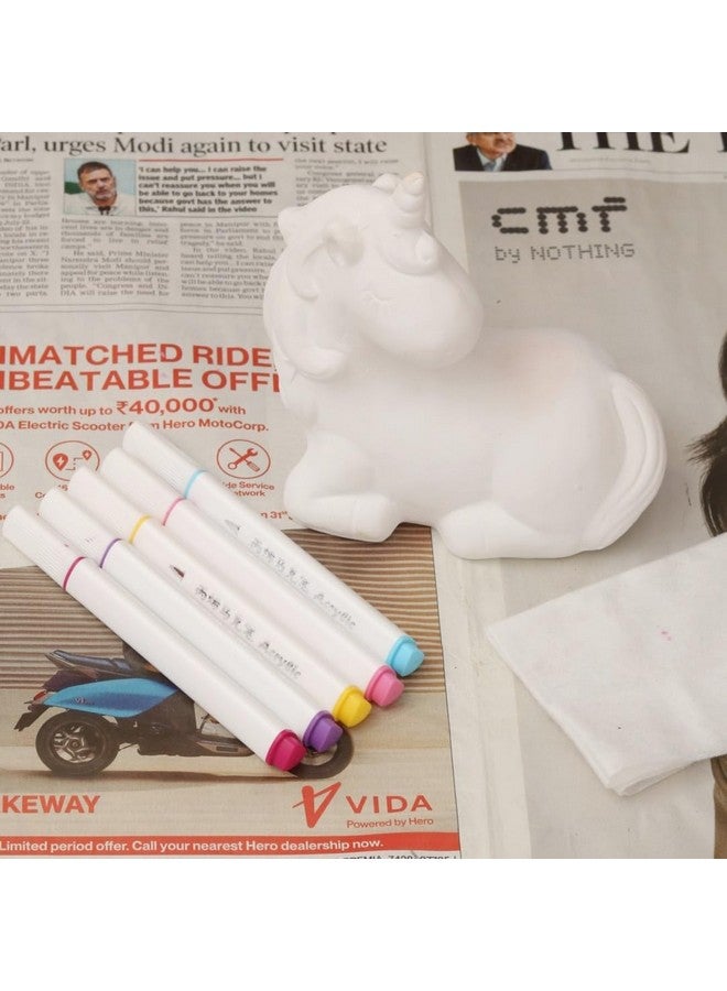 يلو بي نموذج عرض وتلوين سيراميك النحلة الصفراء من كولور مي - وحيد القرن - Image 5