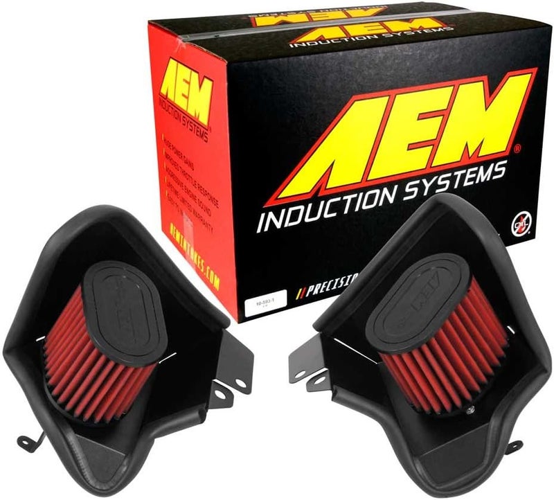 AEM 21-819 Cold Air Intake System - Red - Image 1